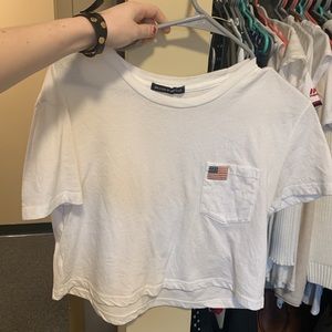 Brandy Melville dropped white tee